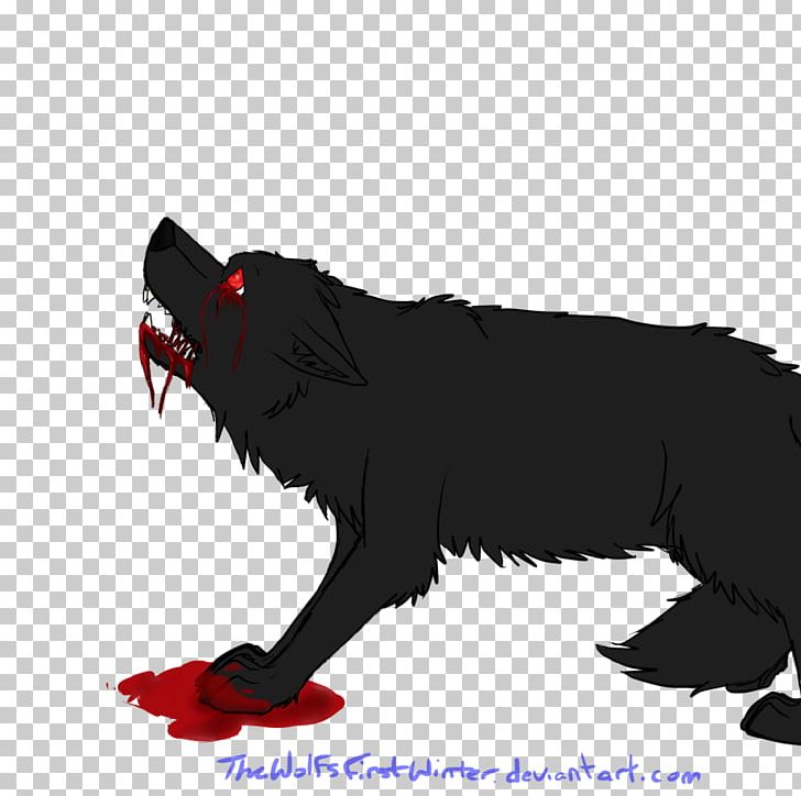 Dog Bloody Drawing Painting PNG, Clipart, Animals, Art, Black Wolf, Blood Puddle Ripple, Bloody Free PNG Download