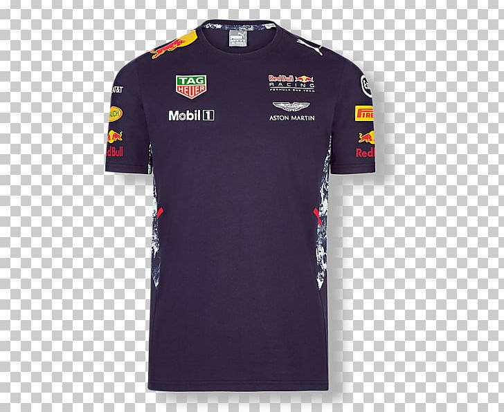 Red Bull Racing Team T-shirt 2014 Formula One World Championship PNG, Clipart, Active Shirt, Collar, Daniel Ricciardo, Formula 1, Formula Racing Free PNG Download