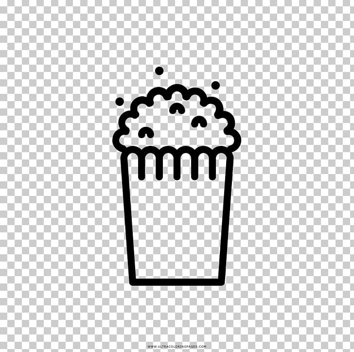 Popcorn Coloring Book Drawing Maize Black And White PNG, Clipart, Black And White, Book, Coloring Book, Confectionery, Drawing Free PNG Download
