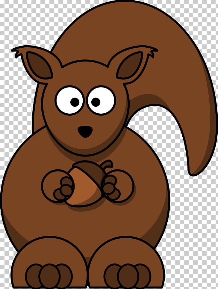 Squirrel Chipmunk Cartoon PNG, Clipart, Bear, Carnivoran, Cartoon, Chipmunk, Download Free PNG Download