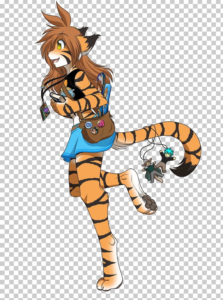 anthro tiger girl
