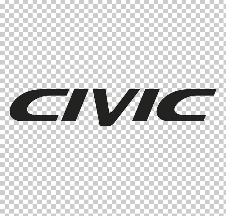 Brand Logo Product Design Font PNG, Clipart, Brand, Civic, Decal, Honda Civic, Line Free PNG Download