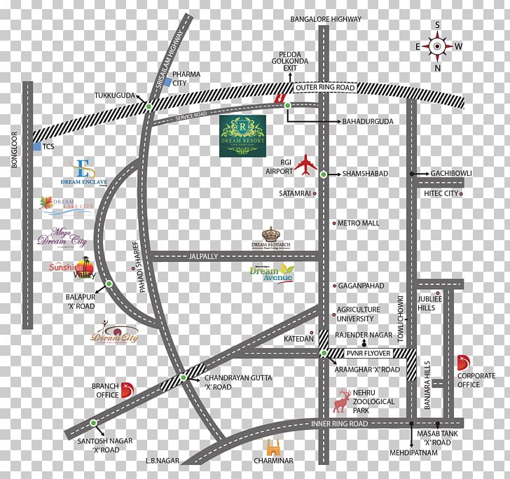 Charminar Shamshabad Dream Resort Outer Ring Road PNG, Clipart, Angle, Area, Charminar, Diagram, Elevator Free PNG Download