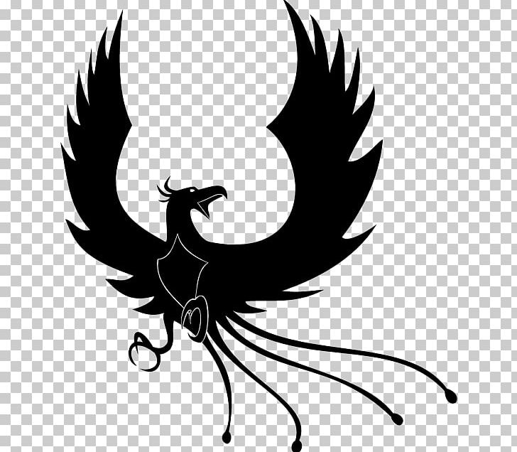 Phoenix PNG, Clipart, Art, Artwork, Beak, Bird, Black And White Free PNG Download