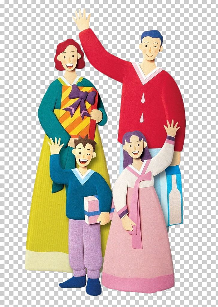 South Korea Family Cartoon PNG, Clipart, Animation, Art, Cartoon, Costume, Download Free PNG Download