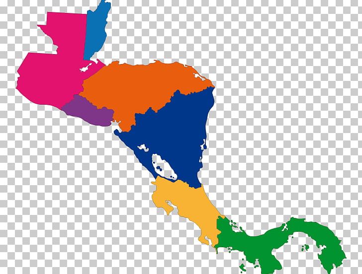 Central America Map PNG, Clipart, Area, Central America, Line, Map, Nicaragua Free PNG Download