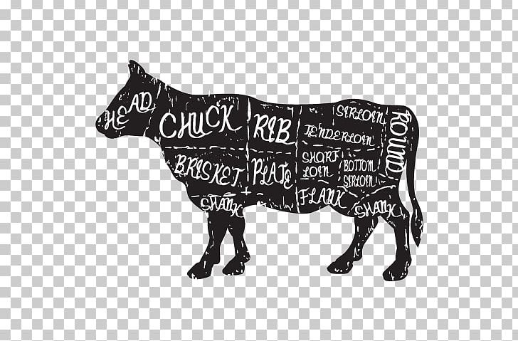 Ox Meat Beef Graphics Drager Farms PNG, Clipart, Beef, Beef Cuts, Black And White, Butcher, Cattle Like Mammal Free PNG Download