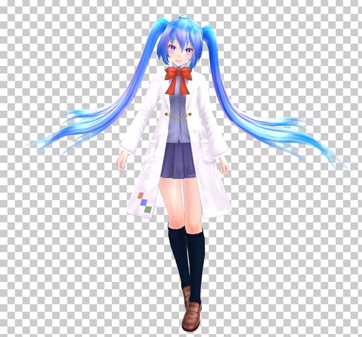 Science MikuMikuDance Scientist Hatsune Miku Female PNG, Clipart, Action Figure, Anime, Art, Character, Clothing Free PNG Download