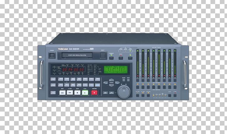 Audio TASCAM DA-88 Digital Recording Sound Recording And Reproduction PNG, Clipart, Adat, Audio, Audio Equipment, Audio Mixers, Audio Receiver Free PNG Download