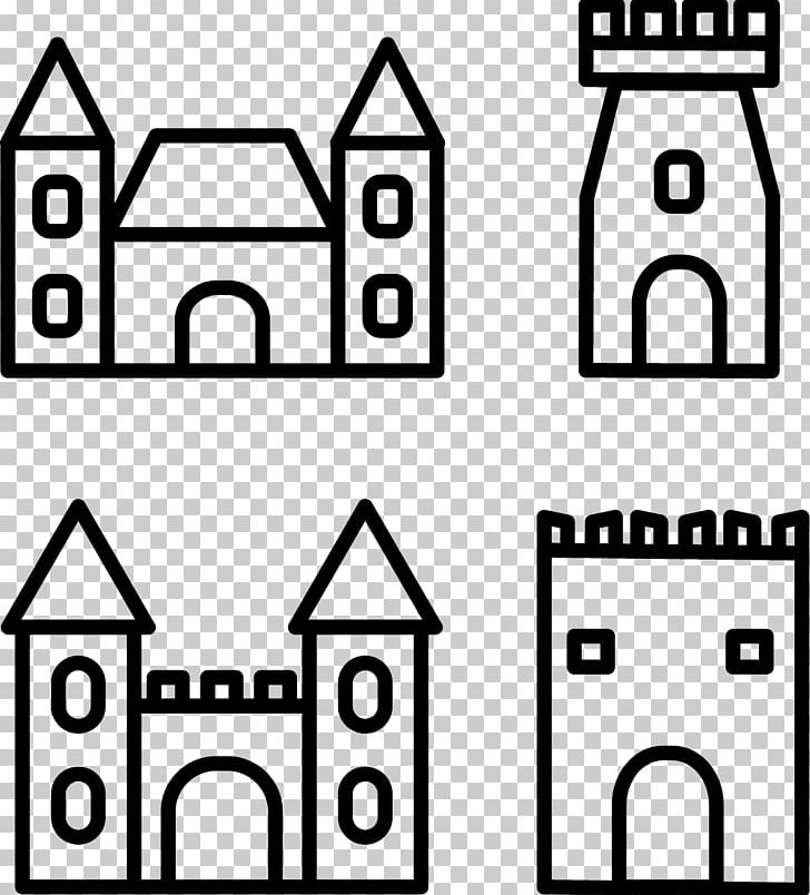 Castle Icon PNG, Clipart, Abstract Lines, Adobe Illustrator, Area, Black, Castle Free PNG Download