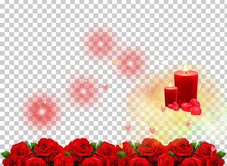 Creative Romantic Posters PNG, Clipart, Background, Candle, Computer Wallpaper, Desktop Wallpaper, Festive Elements Free PNG Download