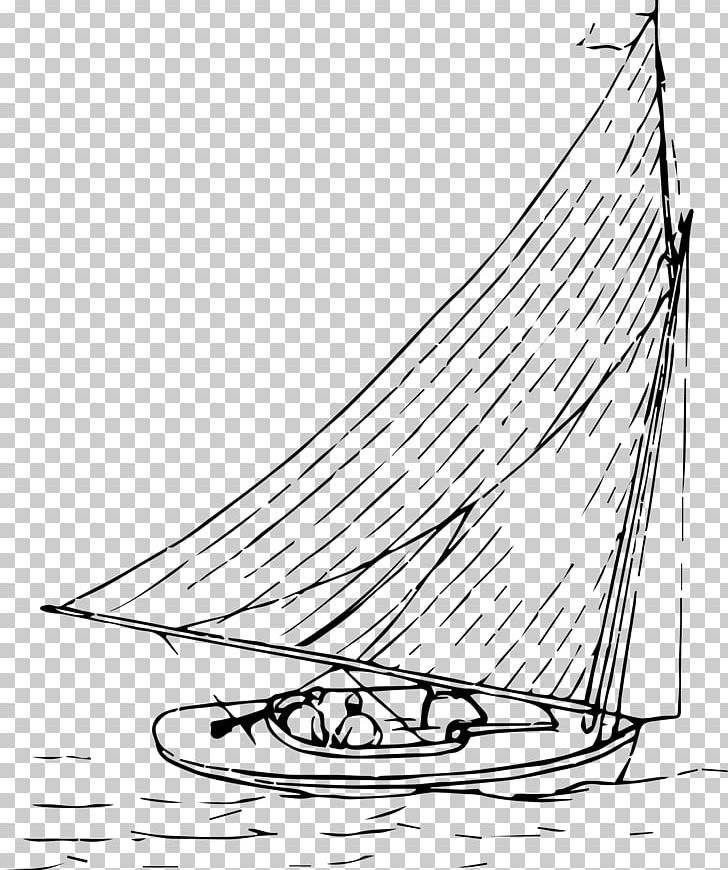 Sailboat Boating PNG, Clipart, Area, Black And White, Boat, Boating, Brigantine Free PNG Download