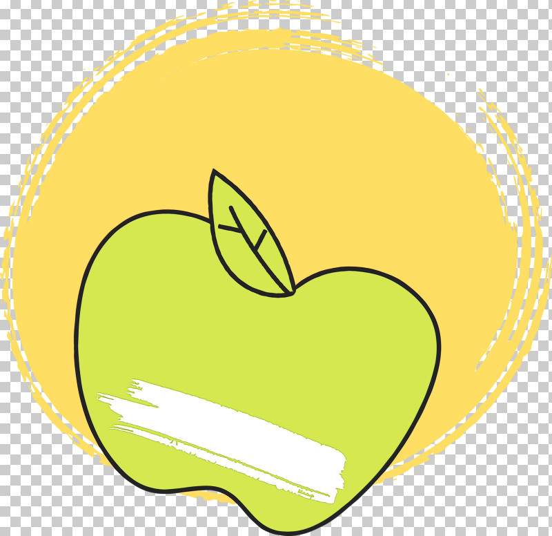 Leaf Green Apple Line PNG, Clipart, Apple, Area, Back To School, Biology, Green Free PNG Download