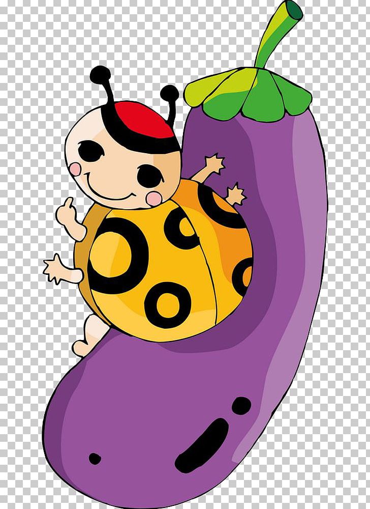 Beetle Cartoon Illustration PNG, Clipart, Beetle, Cartoon, Cartoon Eggplant, Coccinella Septempunctata, Creative Free PNG Download