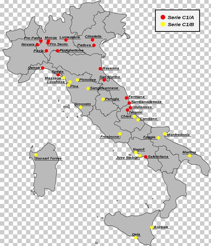 Italy Serie A Table Predictions 2005 06 Serie C1 A Map Strictly