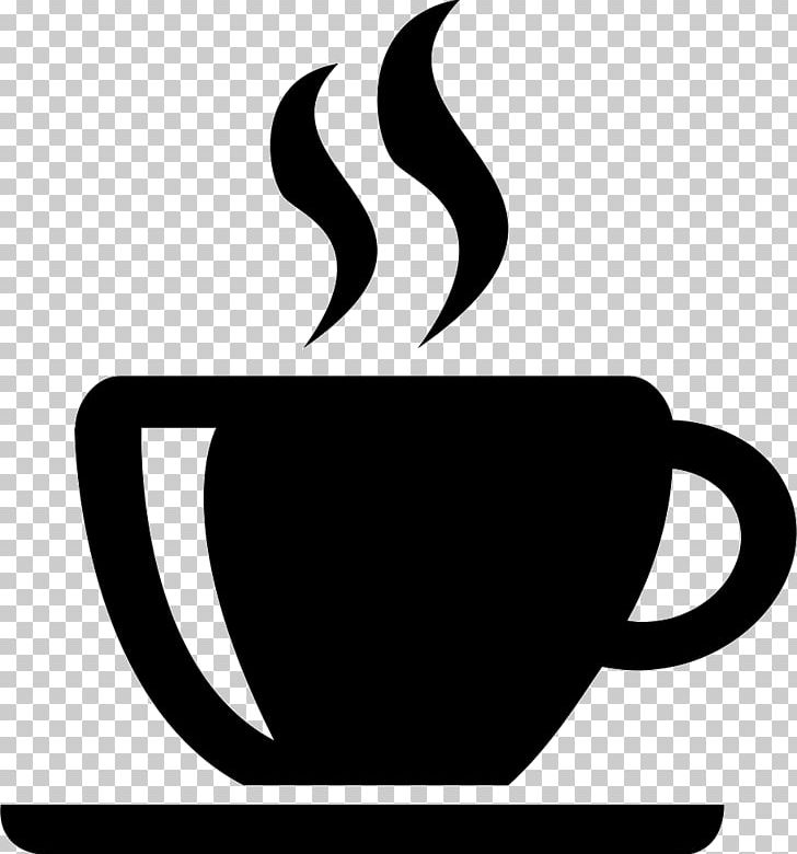 Cafe Computer Icons Coffee Cup Scalable Graphics PNG, Clipart, Artwork, Black, Black And White, Cafe, Coffe Free PNG Download