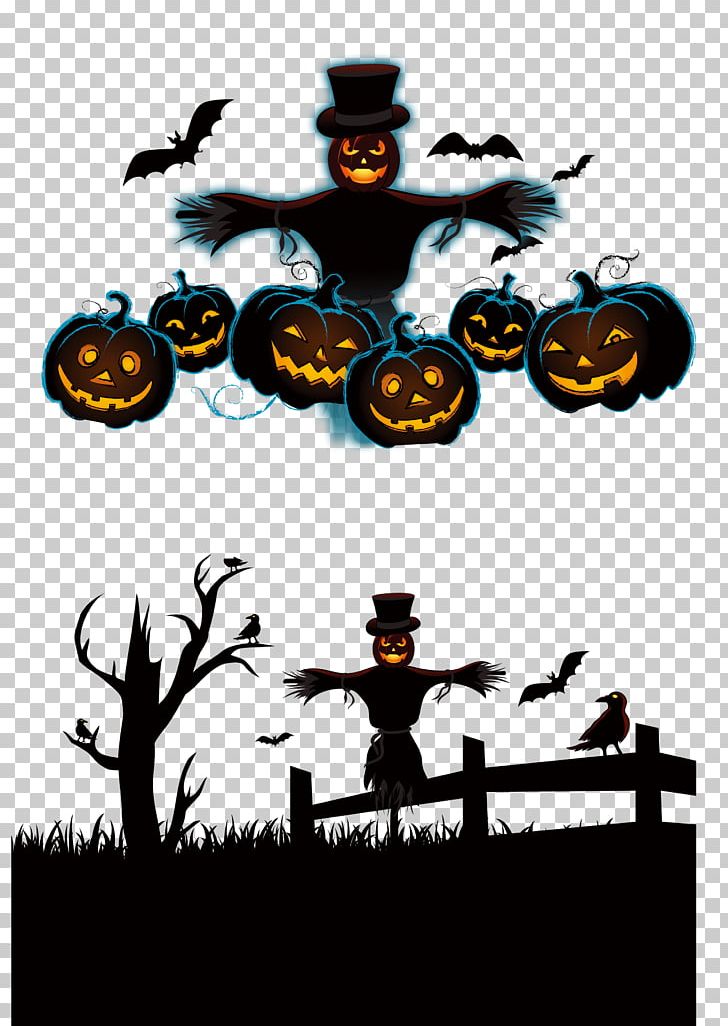Halloween Handicraft Jack-o-lantern PNG, Clipart, Art, Bat, Creative, Creative Halloween, Crow Free PNG Download
