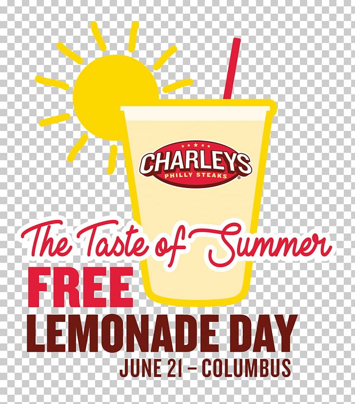 Charleys Philly Steaks Lemonade Fast Food Restaurant Union Station PNG, Clipart, Area, Brand, Charleys Philly Steaks, Columbus Day, Fast Food Free PNG Download
