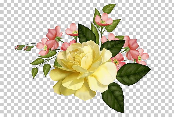 Flower Floral Design Paper Yellow PNG, Clipart, Art, Artificial Flower, Cut Flowers, Decoupage, Floral Design Free PNG Download