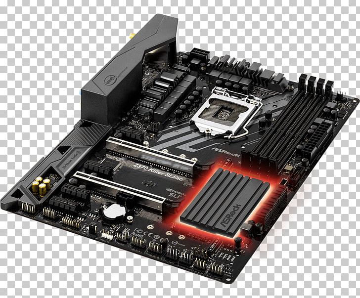 Intel Core ASRock LGA 1151 Motherboard PNG, Clipart, Asrock, Atx, Cartoon Motherboard, Central Processing Unit, Computer Component Free PNG Download