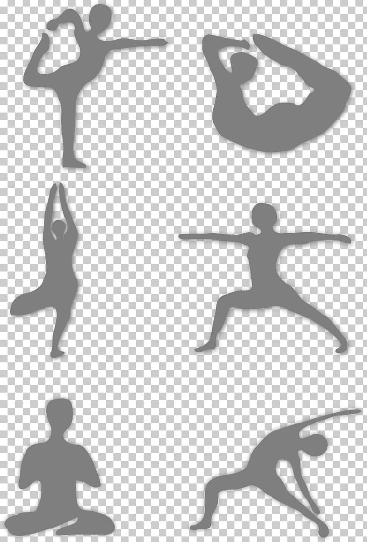 Yoga Health Physical Exercise Physical Fitness Stretching PNG, Clipart, Angle, Asana, Asento, Black And White, Flexibility Free PNG Download