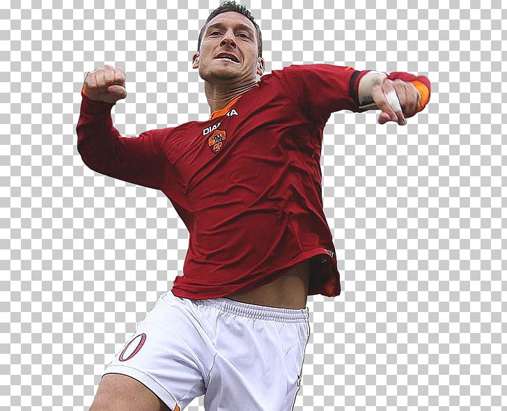Francesco Totti A.S. Roma Jersey A. S. Roma Sport Football PNG, Clipart, Arm, As Roma, Football, Francesco Totti, Jersey Free PNG Download