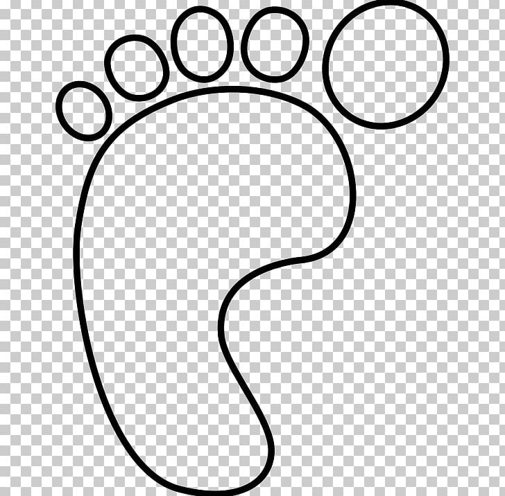 Footprint PNG, Clipart, Area, Black, Black And White, Circle, Color Free PNG Download