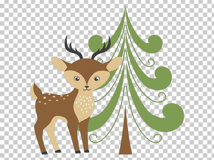 Reindeer Forest Paper PNG, Clipart, Animal, Christmas, Christmas Decoration, Christmas Ornament, Cosmetics Decorative Material Free PNG Download