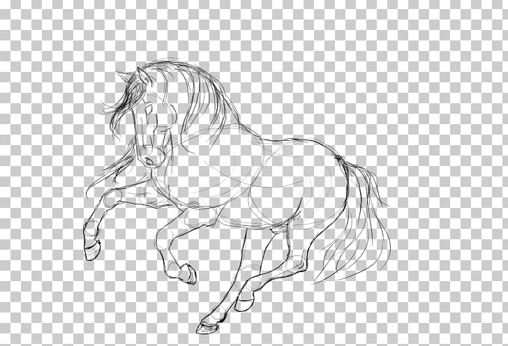 Howrse Mustang Pony Konik Line Art PNG, Clipart, Arm, Artwork, Black And White, Bridle, Drawing Free PNG Download