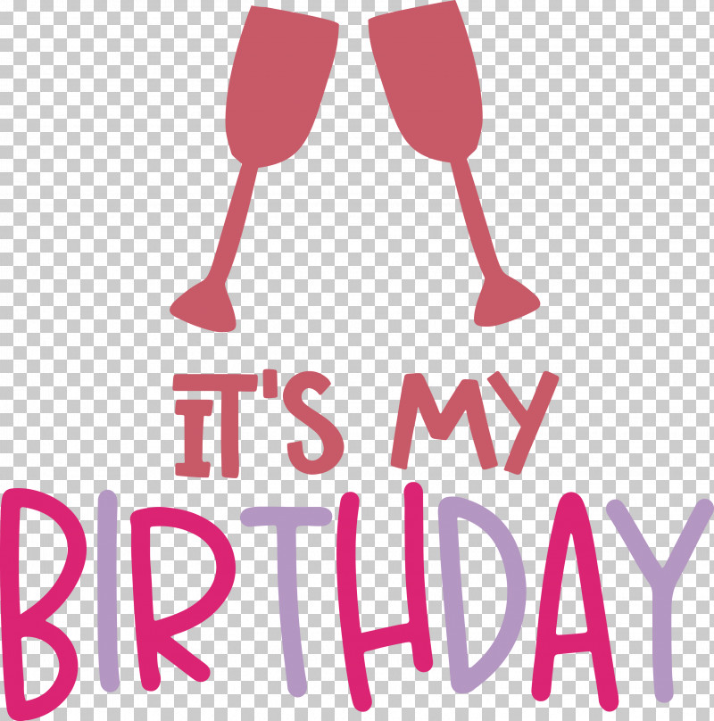 Birthday My Birthday PNG, Clipart, Birthday, Logo, My Birthday, Stemware, Text Free PNG Download
