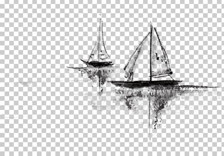 Gushi Sail PNG, Clipart, Angle, Antique, Barque, Black And White, Boat Free PNG Download