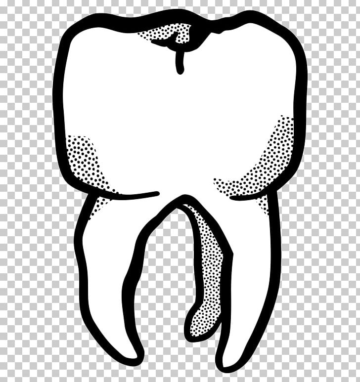 Tooth Line Art Dentistry Drawing PNG, Clipart, Art, Artwork, Black, Black And White, Coloring Book Free PNG Download