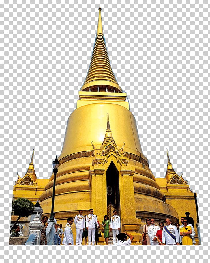 Grand Palace Temple Of The Emerald Buddha Wat PNG, Clipart, Building,  Cartoon, Golden, Golden Background, Golden