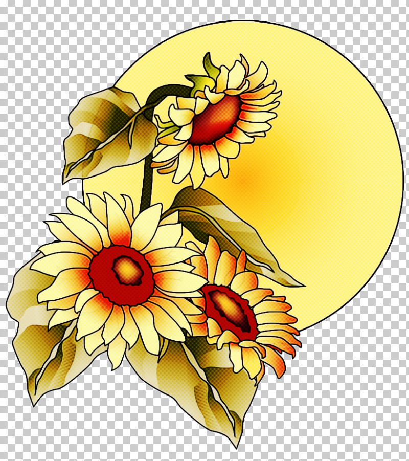 Floral Design PNG, Clipart, Chrysanthemum, Common Sunflower, Cut Flowers, Daisy Family, Floral Design Free PNG Download