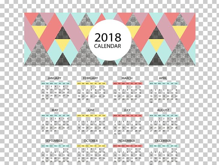 Calendar New Year PNG, Clipart, 2018, 2018 Calendar, Cal, Calendar Icon, Calendar Vector Free PNG Download