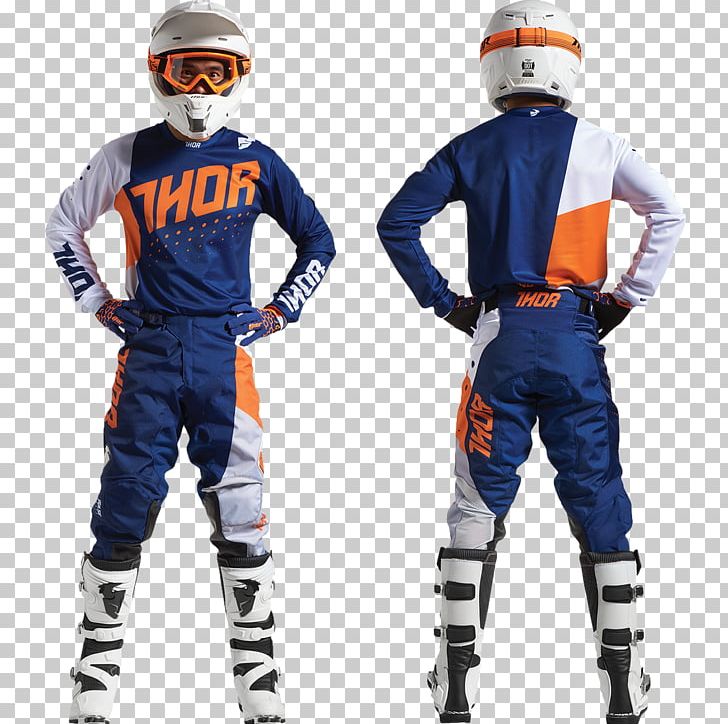 Thor Motocross Jersey 0 Dirt Bike PNG, Clipart, 2017, Blue, Costume, Dirt Bike, Electric Blue Free PNG Download
