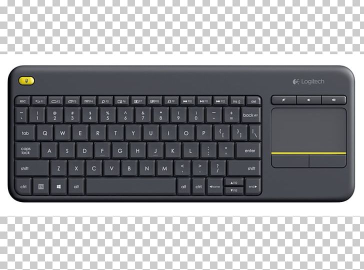 Computer Keyboard Computer Mouse Logitech K400 Plus Touchpad Wireless Keyboard PNG, Clipart, Computer, Computer Keyboard, Ding, Electronic Device, Electronics Free PNG Download