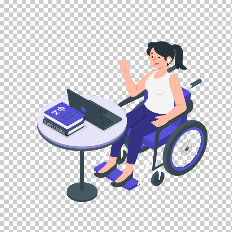 Chair Wheelchair Furniture Sitting Desk PNG, Clipart, Cartoon, Chair, Desk, Furniture, Sitting Free PNG Download