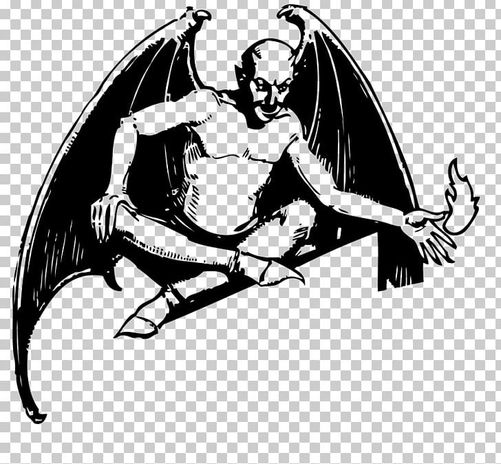 Devil Demon PNG, Clipart, Art, Black And White, Cartoon, Computer Icons, Demon Free PNG Download