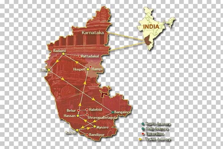 Karnataka Golden Chariot Map Train Royal Rajasthan On Wheels PNG, Clipart, Desktop Wallpaper, India, Karnataka, Map, Road Map Free PNG Download