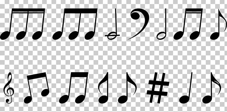 Musical Note Treble Clef PNG, Clipart, Angle, Bass, Black, Black And White, Brand Free PNG Download