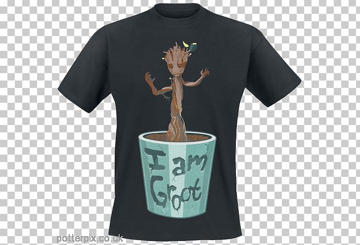T-shirt Baby Groot Drax The Destroyer Marvel Cinematic Universe PNG, Clipart, Baby Groot, Brand, Clothing, Drax The Destroyer, Groot Free PNG Download