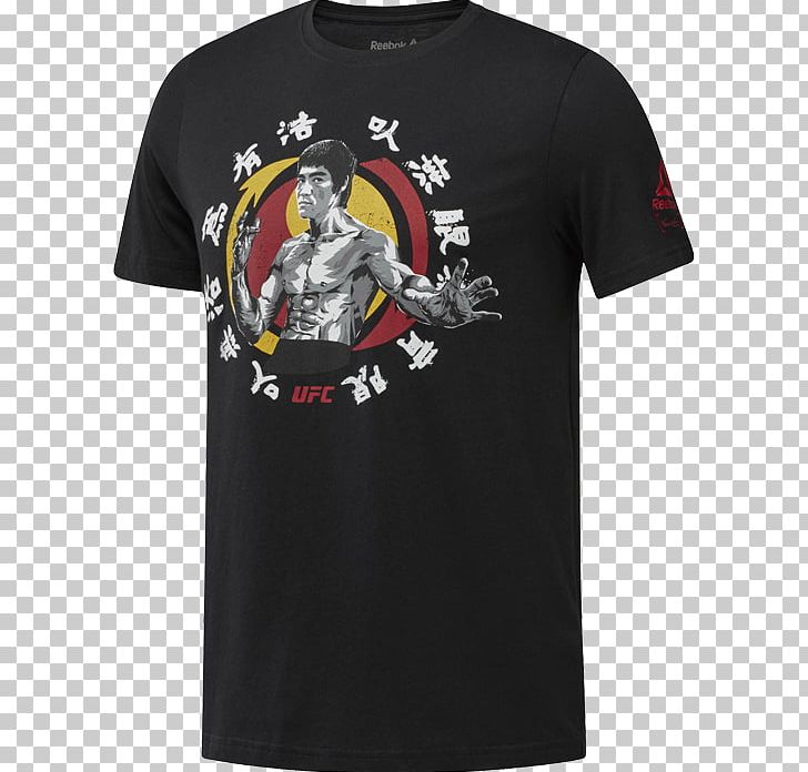 T-shirt Ultimate Fighting Championship Reebok Men's UFC Fighter Bruce Lee Tee Clothing PNG, Clipart,  Free PNG Download