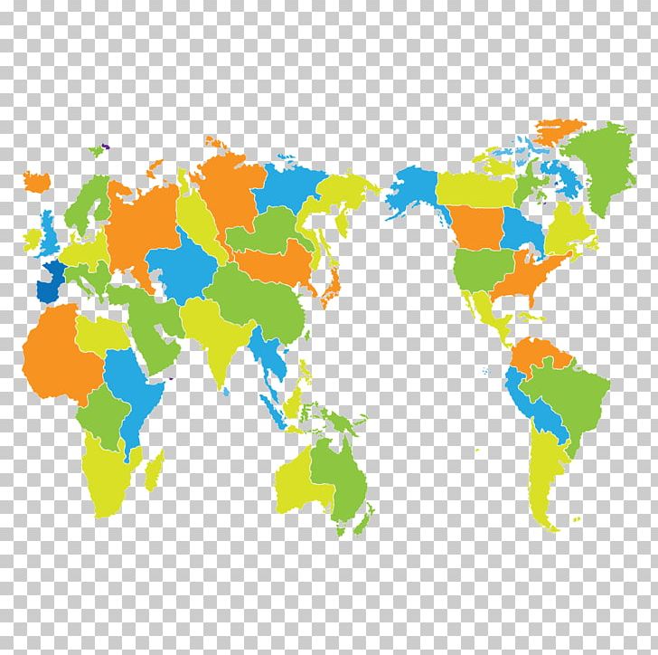 Color World Map PNG, Clipart, Apartment, Area, Business, Business Card, Color Free PNG Download