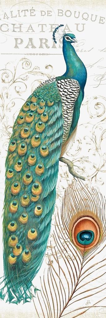 Hand-painted Peacock PNG, Clipart, Animals, Birds, Birds Peacock Feathers, Blue, Blue Animals Free PNG Download