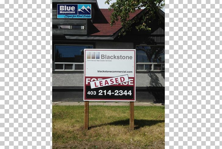 Real Estate Commercial Property House Building Signage PNG, Clipart, Advertising, Banner, Billboard, Blue Mountain Signs, Brand Free PNG Download