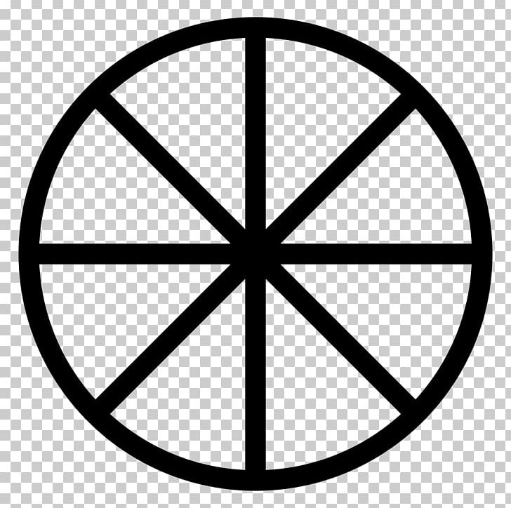 Wheel Of The Year Spoke Symbol Sun Cross PNG, Clipart, Angle, Area, Black And White, Circle, Dharmachakra Free PNG Download