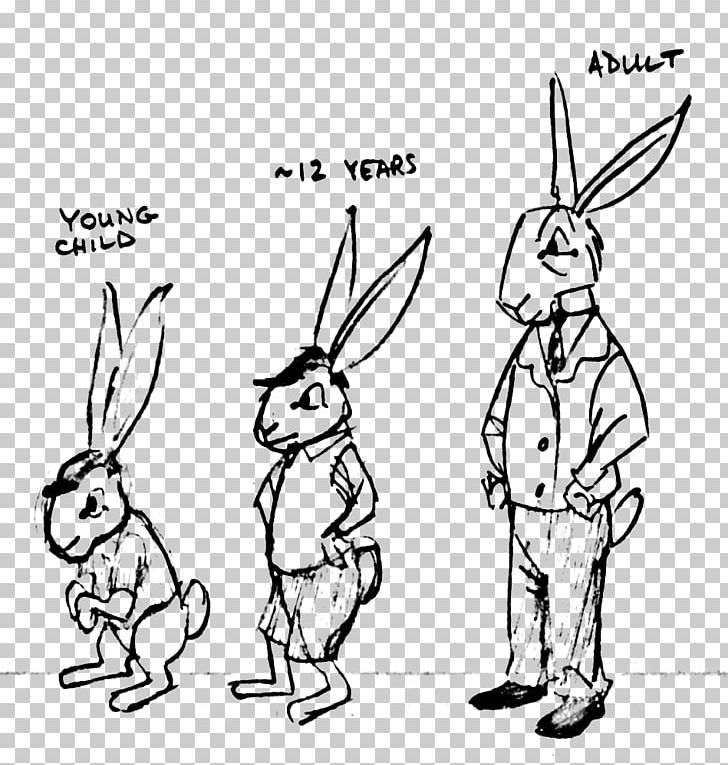 Domestic Rabbit Anthropomorphism Drawing Funny Animal Furry Fandom PNG, Clipart, Animal, Animals, Anthropomorphism, Area, Black And White Free PNG Download
