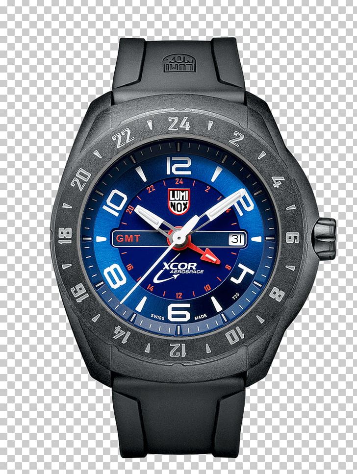 Luminox XCOR/SXC PC Carbon GMT Watch Luminox Carbon Seal 3813 46 Mm Greenwich Mean Time Zone PNG, Clipart, Brand, Complication, Electric Blue, Hardware, Luminox Free PNG Download