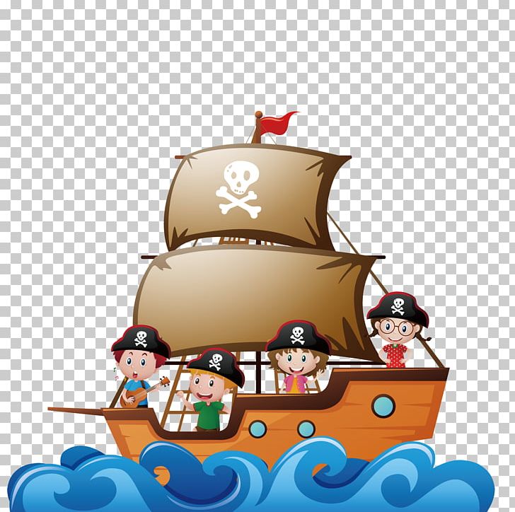 Piracy Child Ship Illustration PNG, Clipart, Art, Birthday Cake, Cake, Cake Decorating, Cuisine Free PNG Download